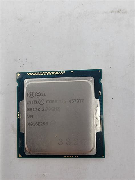 Intel Core I5 4570te 4th Generation Gen 270ghz Sr17z Lga1150 35w Cpu