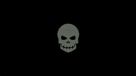 1920×1080 Skull Pixel Wallpaper