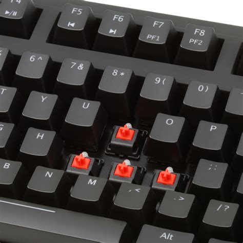 Max Keyboard Nighthawk X9 Cherry Mx Red Red Backlit Mechanical Keyboard