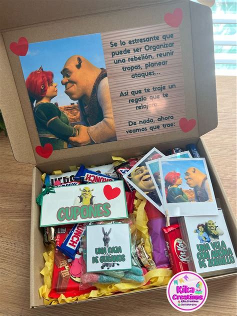 Caja Personalizada De Shrek Instagram Kika Creations Regalos