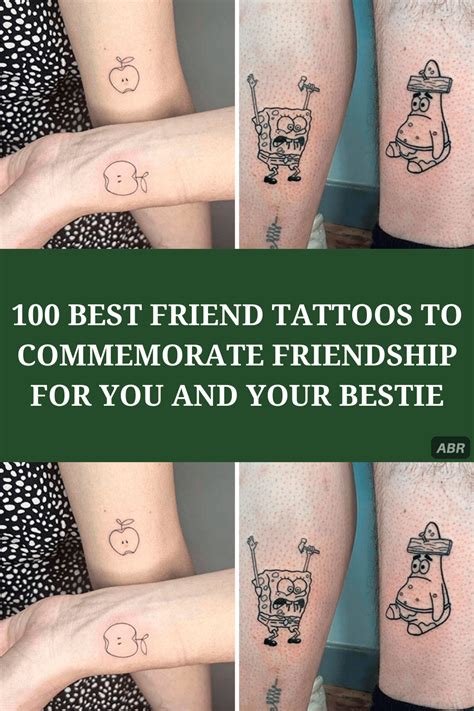 100 Best Friend Tattoos To Commemorate Friendship For You And Your