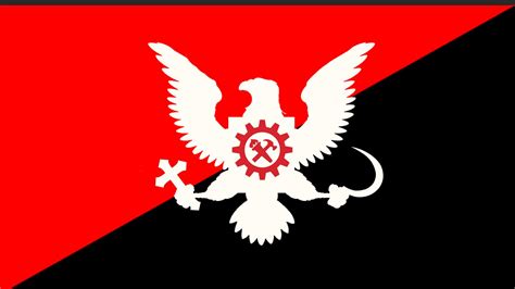 Flag I Made For The Christian Syndicalist States Of America Feel Free