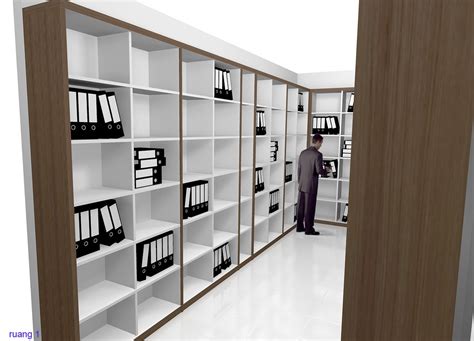 Rak File Arsip Kantor Terbuka Tahan Beban Berat | Rak File Semarang