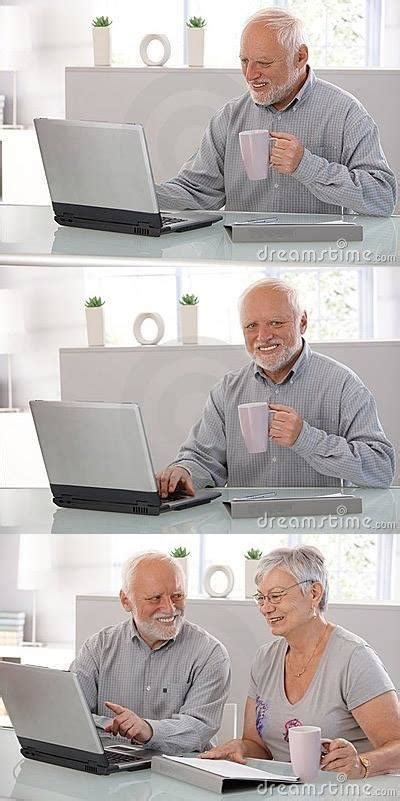 Harold And His Computer Hide The Pain Harold Know Your Meme