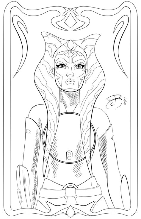 All rights belong to their respective owners. Ahsoka Tano Drawing at GetDrawings | Free download