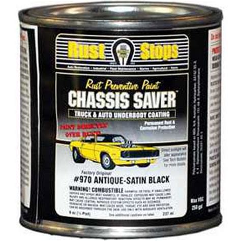 Magnet Paint Ucp970 16 Chassis Saver Paint Satin Black 8 Oz Can Jb Tools