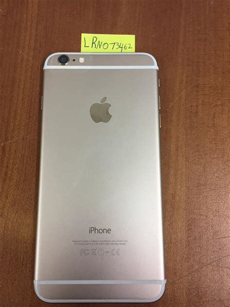 Apple Iphone 6 Plus Unlocked Gold 16gb A1522 Lrno73462 Swappa