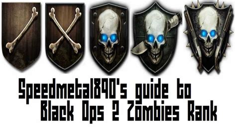 How To Rank Up In Black Ops 2 Zombies Easy Knife Emblem Youtube