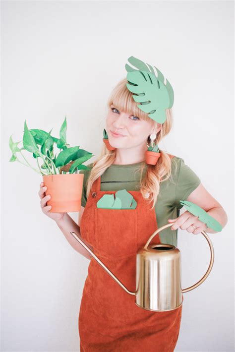 Diy Plant Lady Costume Mikyla