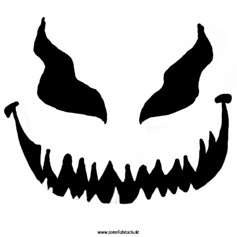 Clown gesicht orlage als pdf herunterladen. Free Download - 50+ Halloween Vorlagen / viele ...