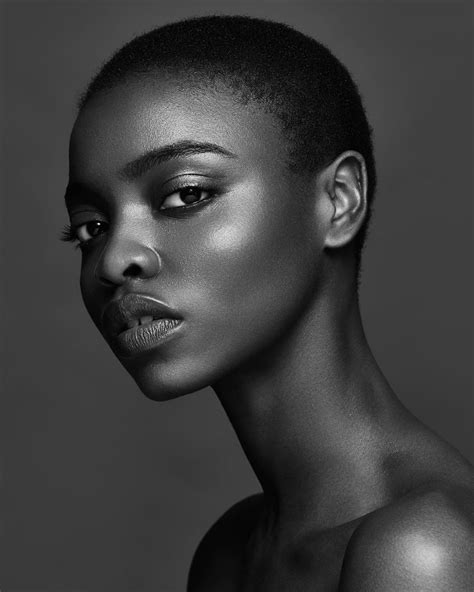dark skin models black female model new york beauty model inspo model face african beauty