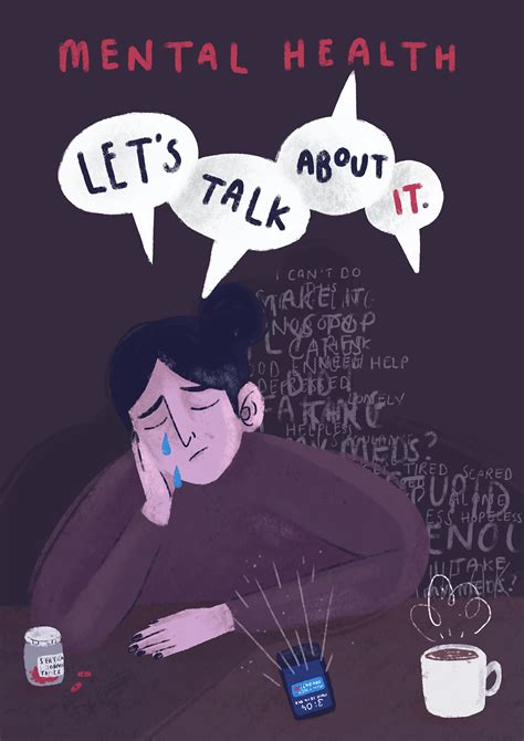 Mental Health Awareness Day Illustration Behance