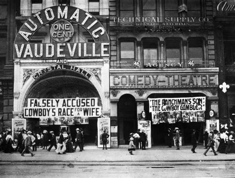 Vaudeville Theatre C1905 Na Vaudeville Theatre In New York City