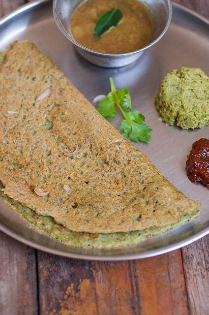 Pesarattu Recipe Andhra Pesarattu With Green Moong Dal Edible Garden