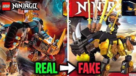 Crazy Fake Vs Real Lego Sets New Funny Ninjago Fakes Youtube