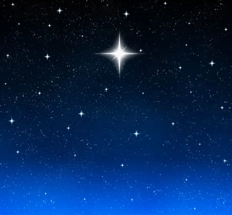Bright Star In Night Sky — Stock Photo © Clearviewstock 1214741
