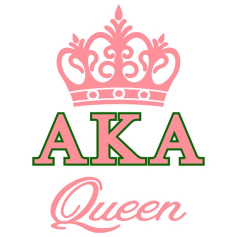 Aka Queen Svg Aka Queen Vector Files Alpha Kappa Alpha Queen Crown