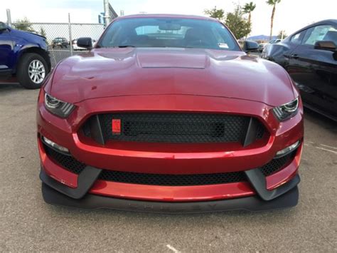 2017 Ford Mustang Shelby Gt350r Ruby Red Electronics Pack Gt350 R New
