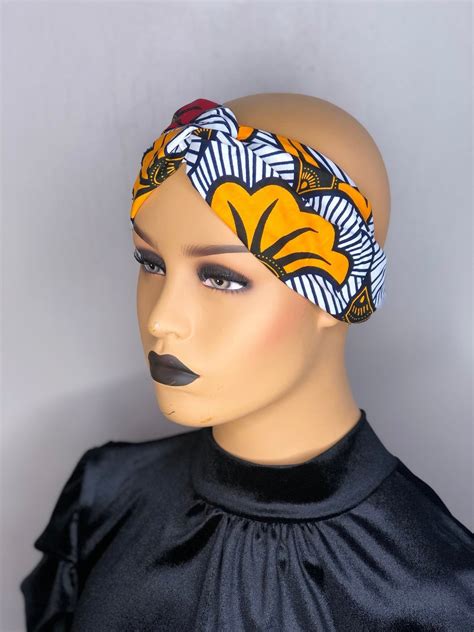Women’s Headband Ankara Head Band Head Band Headtie Head Tie African Headband Bandana He
