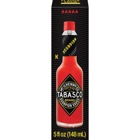 Tabasco® Scorpion Sauce 5 Fl Oz Box Shop Superlo Foods