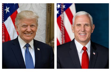 Official White House Portraits Unveiled For President Donald Trump