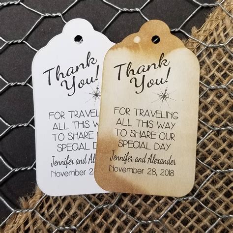 Thank You For Traveling All This Way To Share Our Special Day Etsy