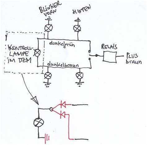 Ein schaltkreis, auch elektrischer schaltplan, schaltbild oder schaltskizze genannt, ist die in der elektronik gebräuchliche darstellung einer elektrischen schaltung. Schaltplan Led Blinker 12v