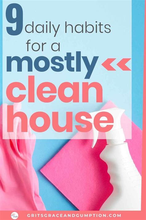 9 Daily Habits For Keeping The House Mostly Clean And Organized Daily