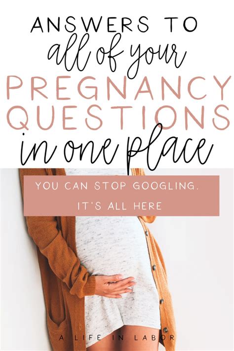 21 Pregnancy Questions That Every Mama To Be Needs Answered A Life In