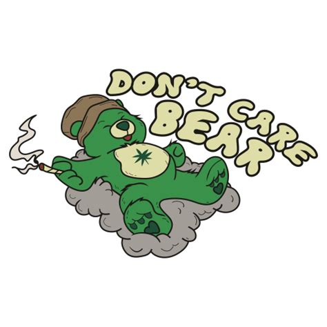 Weed Care Bear Png