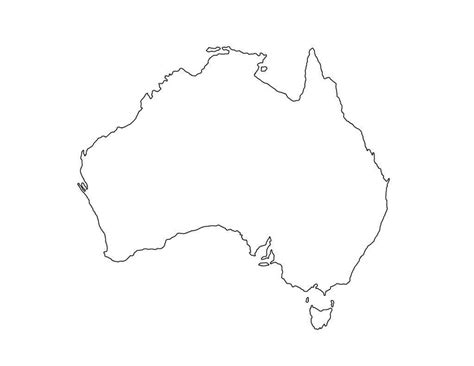 Australia Printable Map 3x5 Usa County World Globe Editable