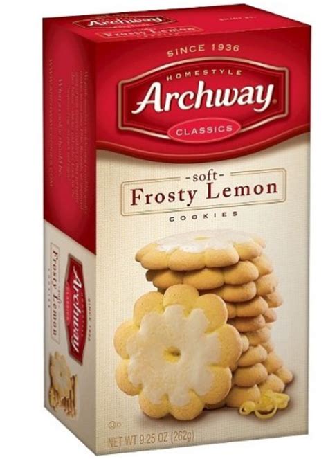 For those that haven't heard, archway cookies( mother's, salerno) have closed there doors and gone out of business. Archway Frosty Lemon Cookies | Archway cookies, Lemon ...