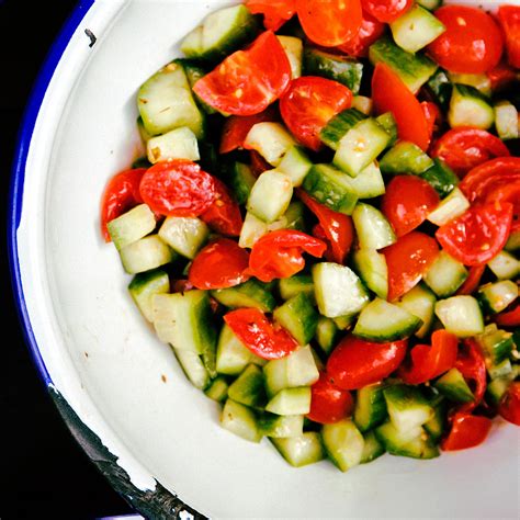 Cucumber Tomato Salad Recipe Myrecipes
