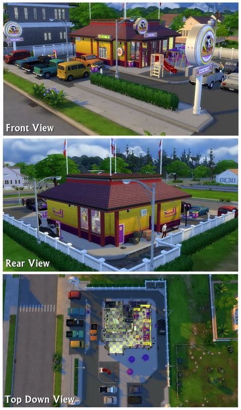Sims 4 Fast Food Downloads Sims 4 Updates