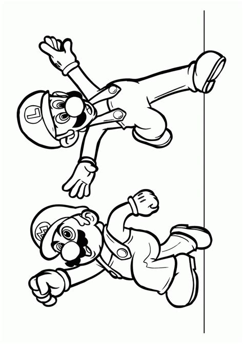 Super Mario Sunshine Coloring Pages Clip Art Library