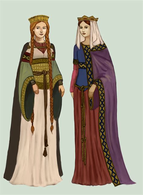 Merovingian By Tadarida Medieval Clothing Historical Fashion