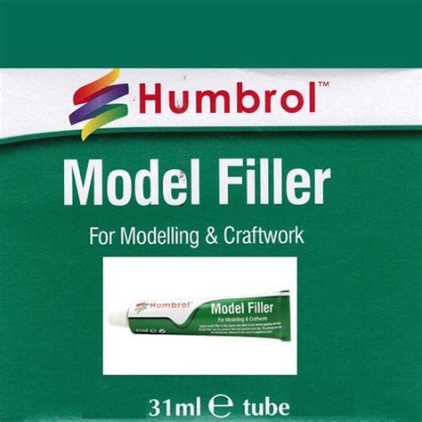 Humbrol Model Filler Putty P Kits Revell Tamiya Hasegawa R 4190 Em