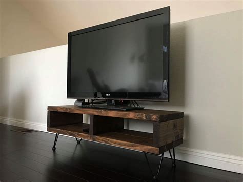 Shop console tables at john lewis & partners. Rustic TV Console Low Console Table End or Side Table ...