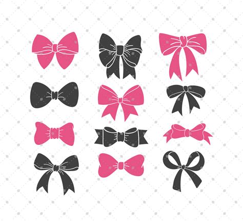 Download Bow svg cut files for Cricut Silhouette and other Vinyl | Etsy