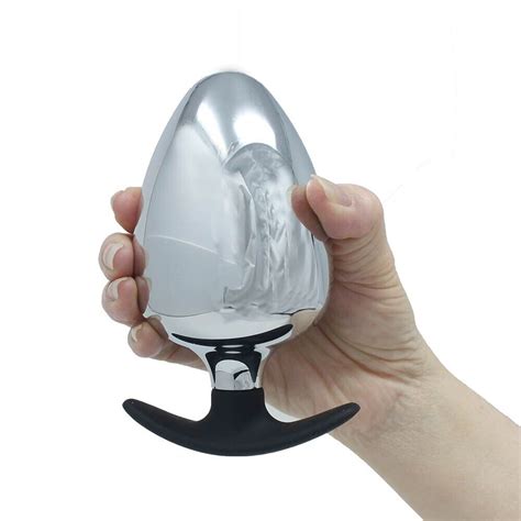 Wearable Super Big Huge Extra Large Metal Silicone Anal Butt Plug Dildo Ebay