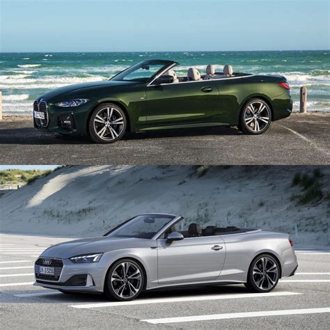 Bmw 4 series vs audi a5 sportback: Photo Comparison: BMW 4 Series Convertible vs Audi A5 Cabriolet