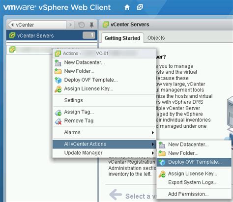 How To Deploy Ova Ovf Template Using Vmware Vsphere Web Client