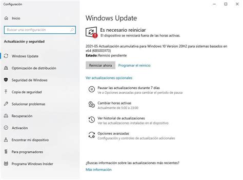 Descargar Los Parches De Seguridad Para Windows 10 De Mayo De 2021