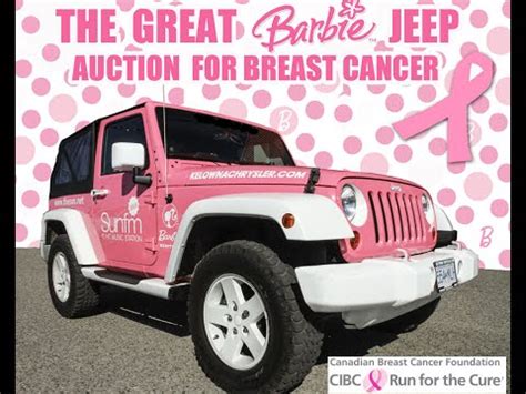 Bid on a real life pink Barbie Jeep - YouTube