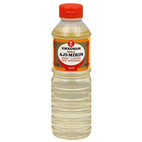 Kikkoman Manjo Aji Mirin 17 Ounce Plastic Bottle Pack Of