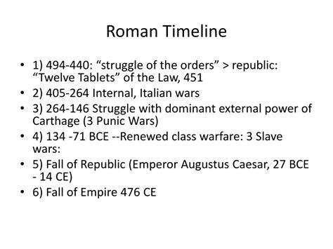 Ppt Rise And Fall Of The Roman Republic Powerpoint Presentation Free