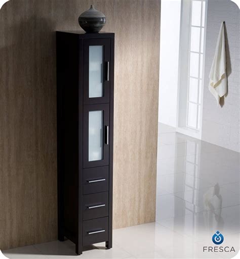 Check spelling or type a new query. Fresca Torino 12" Transitional Bathroom Tall Linen Side ...
