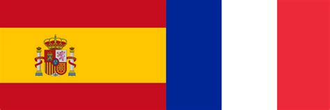 Spainfrance Flags Use At 730 Dispatches Europe