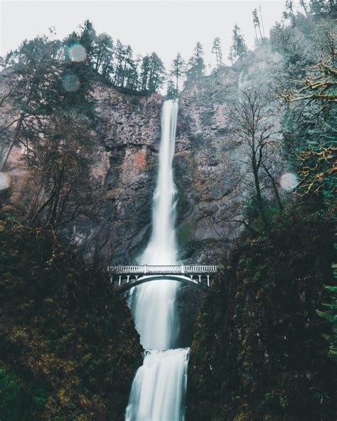 Beautiful Waterfall Cascade Scenery · Free Stock Photo