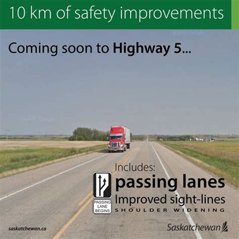 Highway 5 Passing Lanes To Improve Safety And Support Growth The Wakaw